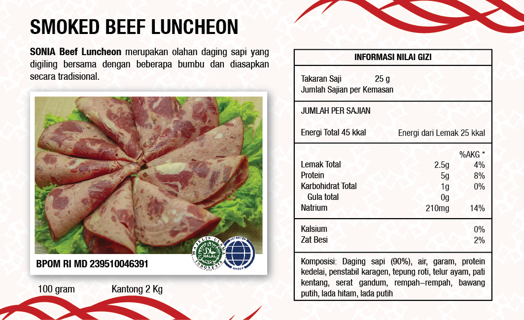 Beef Luncheon